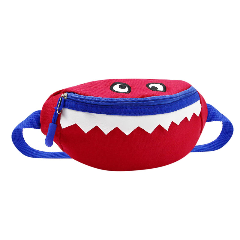 Toddler Baby Mini Fanny Pack Kids Sports Running Purse Waist Pack Belt Bum Bag Red