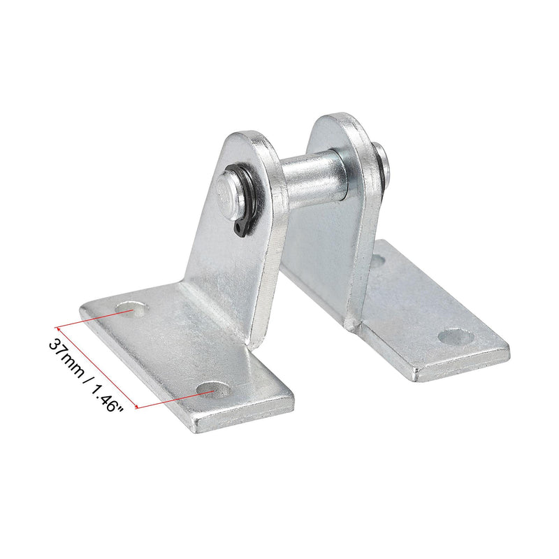 uxcell Air Cylinder Rod Clevis Mounting Bracket 4 Bolt Holes 52x72x48mm MA/MAL Pneumatic Parts for 32mm Cylinder Bore