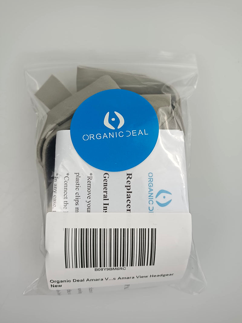 Organic Deal Amara View Head Strap Compatible with Respironics Amara View CPAP Mask - Replacement Straps for Amara View Sleep Apnea Mask - CPAP Headgear Amara View (Mask, Clips Not Included)