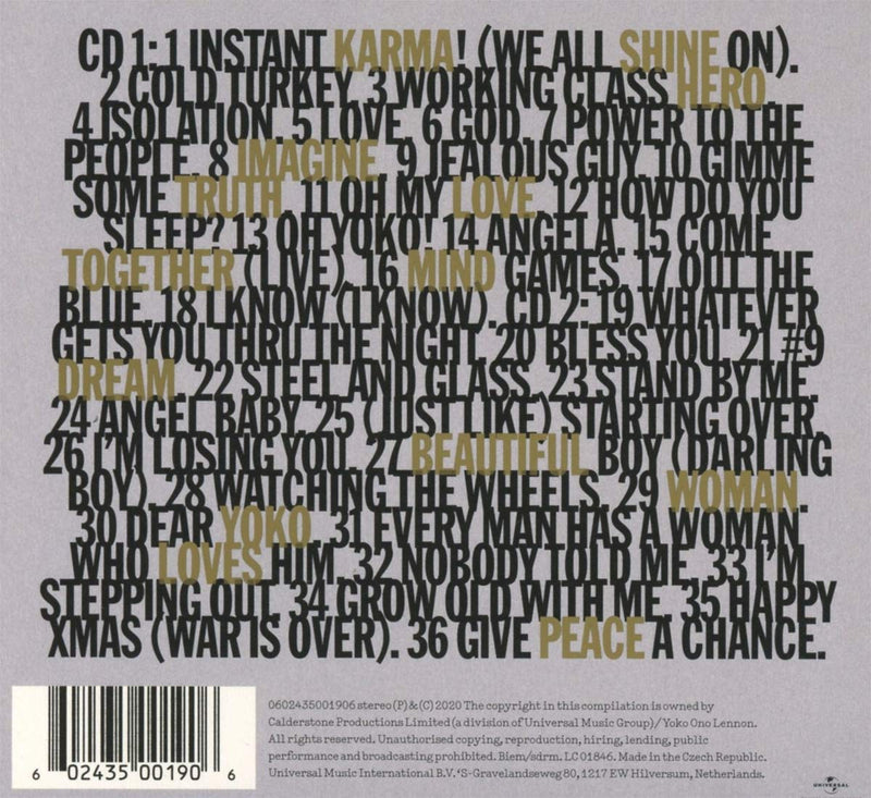 GIMME SOME TRUTH. [2 CD]