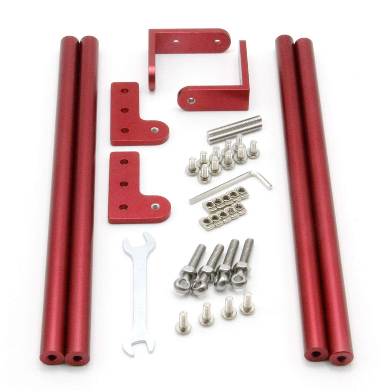 Befenybay Upgrade Supporting Rod Set for Creality 3D Printer CR-10 300 (300x300x400 mm) 300x300x400mm