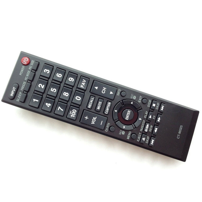 New CT-90325 CT90325 Remote Control Fit for Toshiba TV 32c110u 32c120u 32l1400u 50l1350u 50l5200u 19SL410U 22AV600UZ 24SL410UM 26C10 29L1350U 32E200U 32SL410U 40L5200U1 50L1350 55G310U 65HT2U