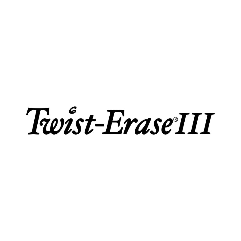 Pentel Twist-Erase III Mechanical Pencil, 12 Pack, 0.9mm, Violet Barrel (QE519V), Purple