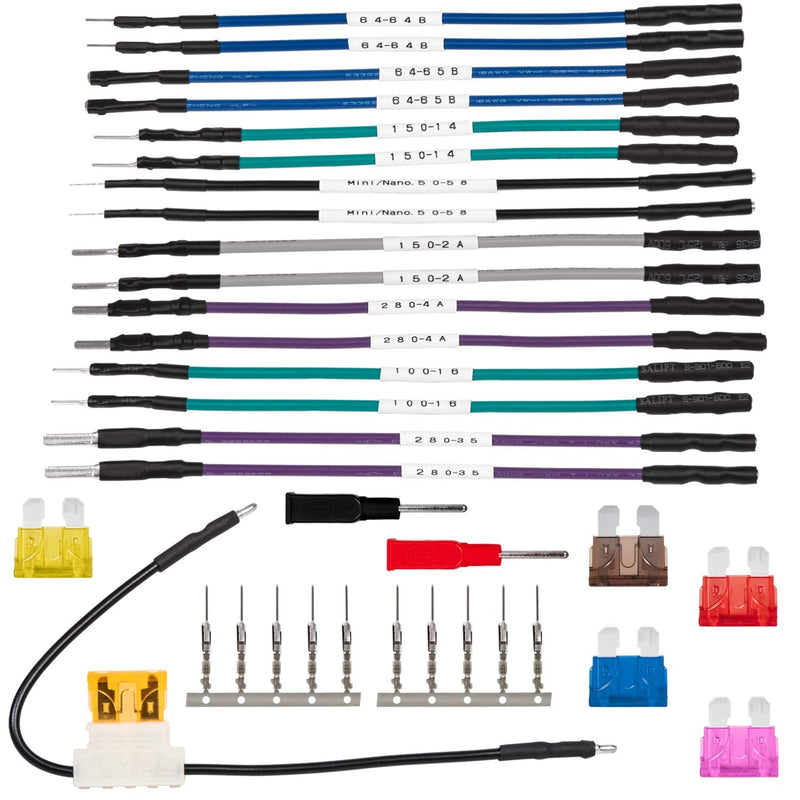 SMALLFATW J-35616 TP-300-A Terminal Test Probes Kit Compatible with GM Vehicles, Alternative to EL-35616-300-A, 35616, J-35616, 26 PCS with Storage Box