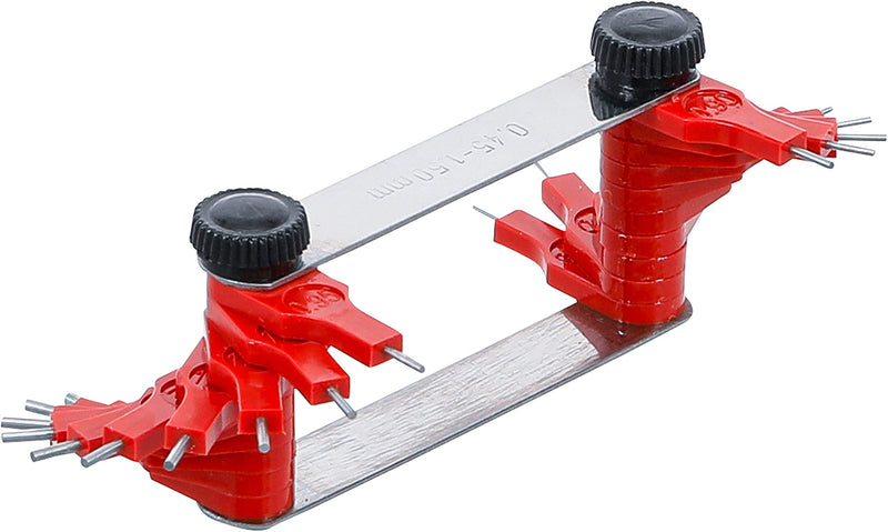 BGS 3041 | Nozzle gauge | 0.45 - 1.50mm | 20 pcs. | Injector calibration device