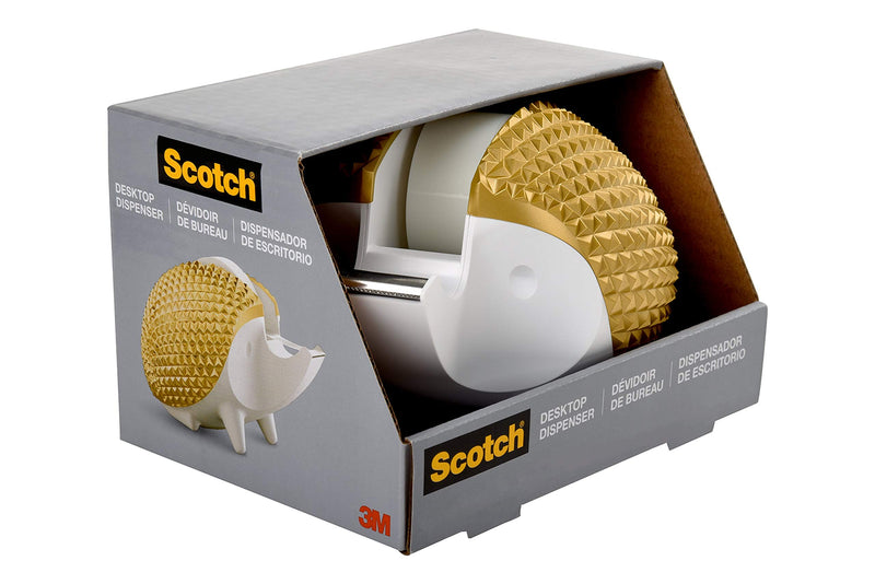 Scotch Brand Hedgehog Tape Dispenser, Includes 3/4 in x 350 in Tape Roll (C47-HEDGEHOG-G)