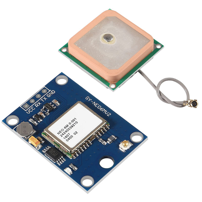 2Pcs GY-NEO6MV2 NEO-6M GPS Module with Flight Control for EEPROM MWC APM2.5 Large Antenna NEO6MV2