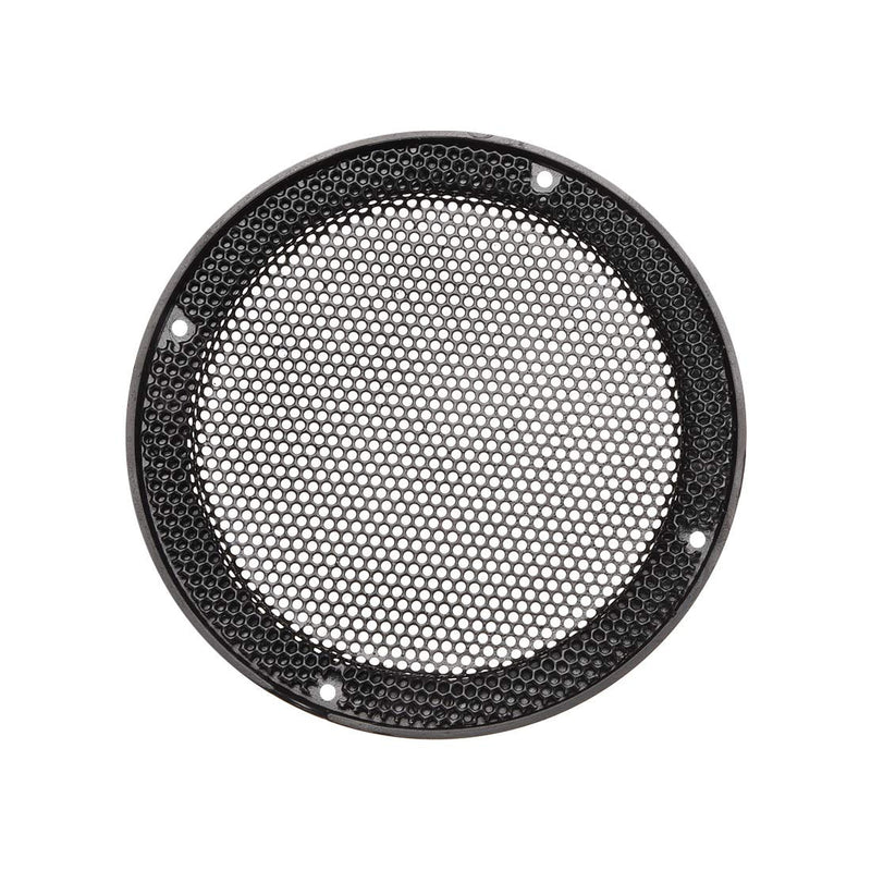 uxcell Speaker Grill Cover 3 Inch 93mm Mesh Decorative Circle Subwoofer Guard Protector Black 2pcs