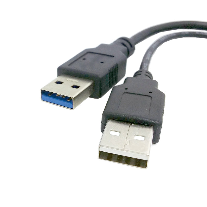 Cablecc USB 3.0 to SATA 22pin 2.5 Hard Disk to 2 in 1 Combo Mini PCI- E 2 Lane M.2 NGFF & mSATA SSD Adapter Converter