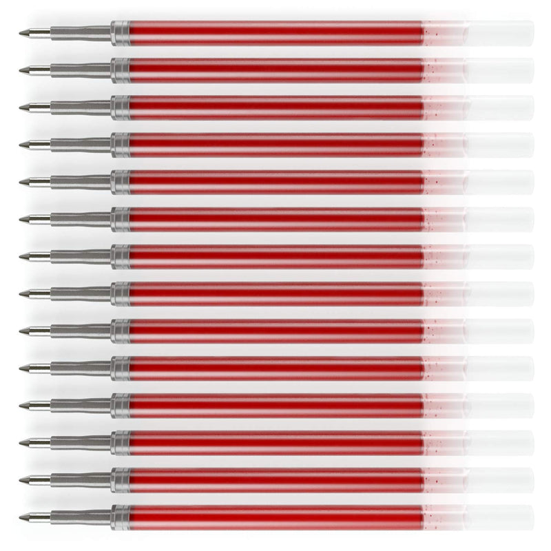 Arteza Gel Pen Refills, Pack of 36 Red Roller Ball Gel Ink Pen Refills, Quick-Drying, Nontoxic, Fine Point, Office Supplies for Writing, Taking Notes & Sketching Pack 36 (Refills)