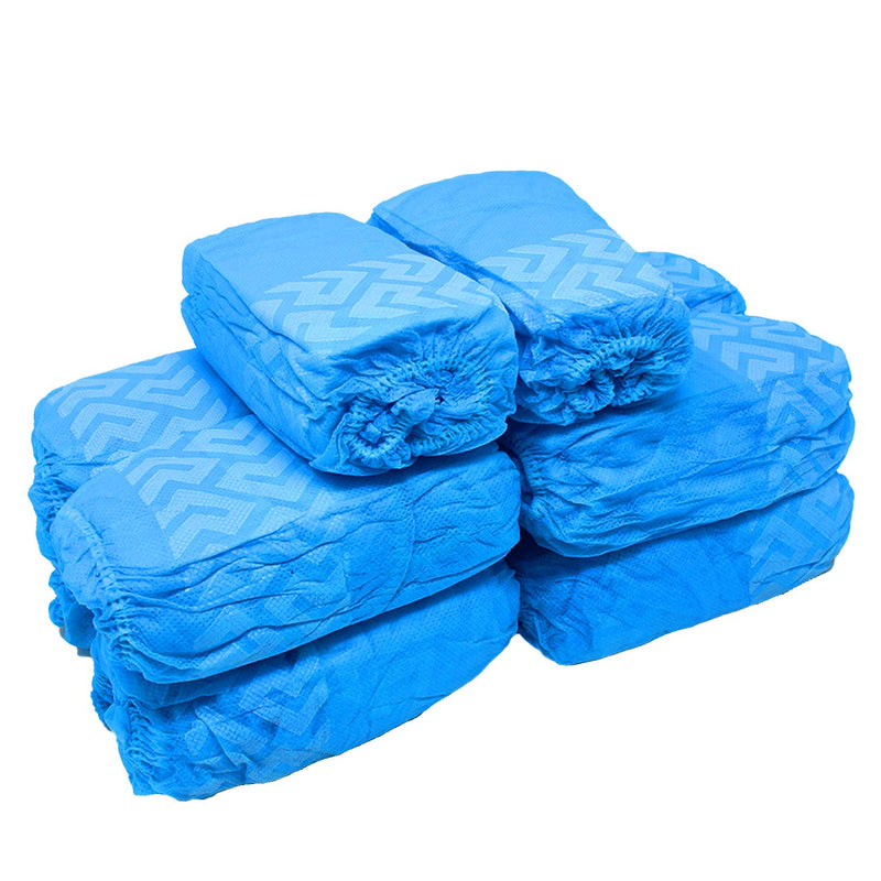 Ever Ready First Aid - Disposable Shoe Covers, Lightweight, Breathable, Dust and Skid Proof Boot Cover, One Size Fits Most, 50 Pairs (100 Count) 100