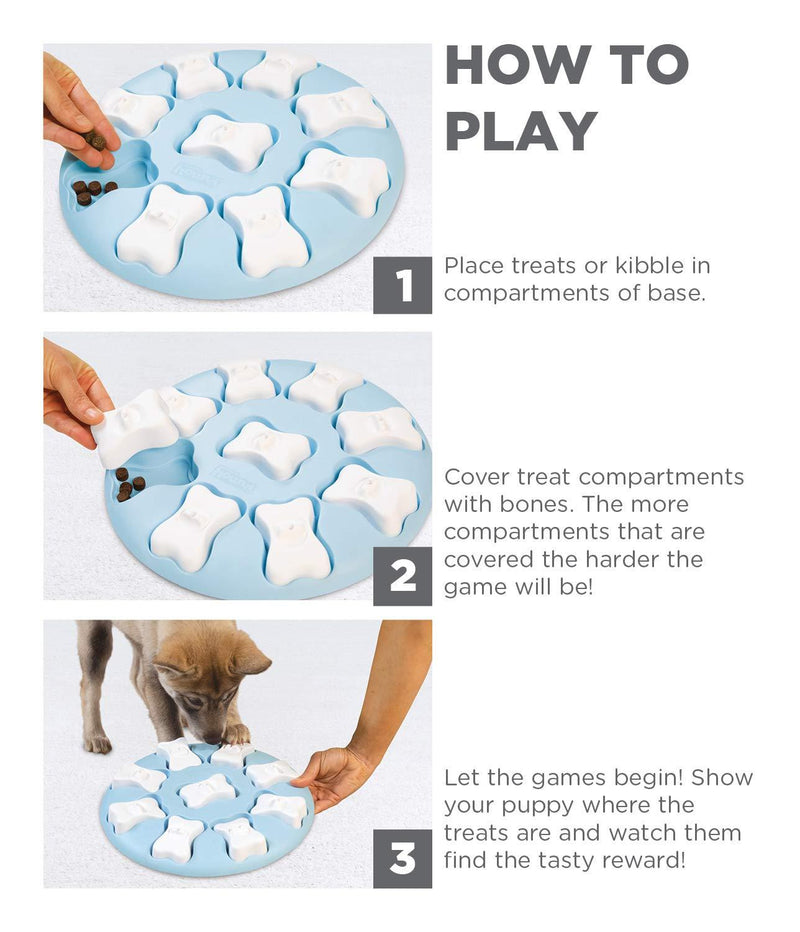 Nina Ottosson By Outward Hound - Interactive Puzzle Game Dog Toys Level 1 (Easy) (Puppy) Smart