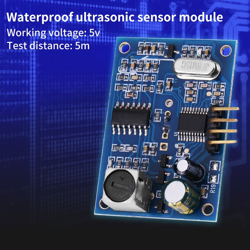 5V Ultrasonic Wave Distance Measuring Board Ranging Module with Waterproof Sensor