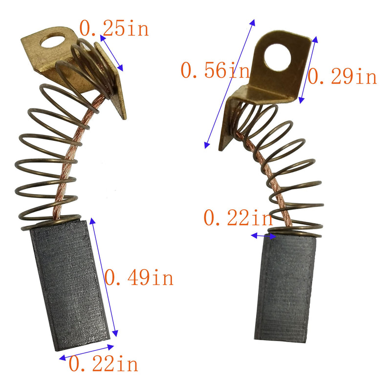 Motor Brushes for Porter Cable 7800 Drywall Sander N119739 879058 (8 Pack)