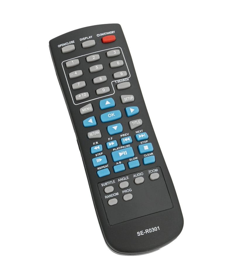 SE-R0301 Replace Remote Control SER0301 fit for Toshiba DVD Player SD-4100 SD-4200 SD-4200KC SD-4200KU SD-K790KU SD-4100KU SD-4300 SD-4300KU SD-K780KU SD-K780 SD-3300KU SD-4100KU2