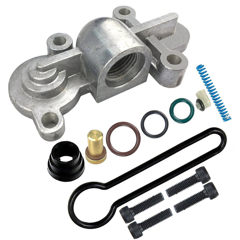 6.0 Blue Spring Kit Upgrade,Ford Blue Spring Kit 6.0 Powerstroke Fits 2003 2004 2005 2006 2007 F250, F350, F450, F550- Replaces 3C3Z-9T517-AG Fuel Pressure Regulator Kit