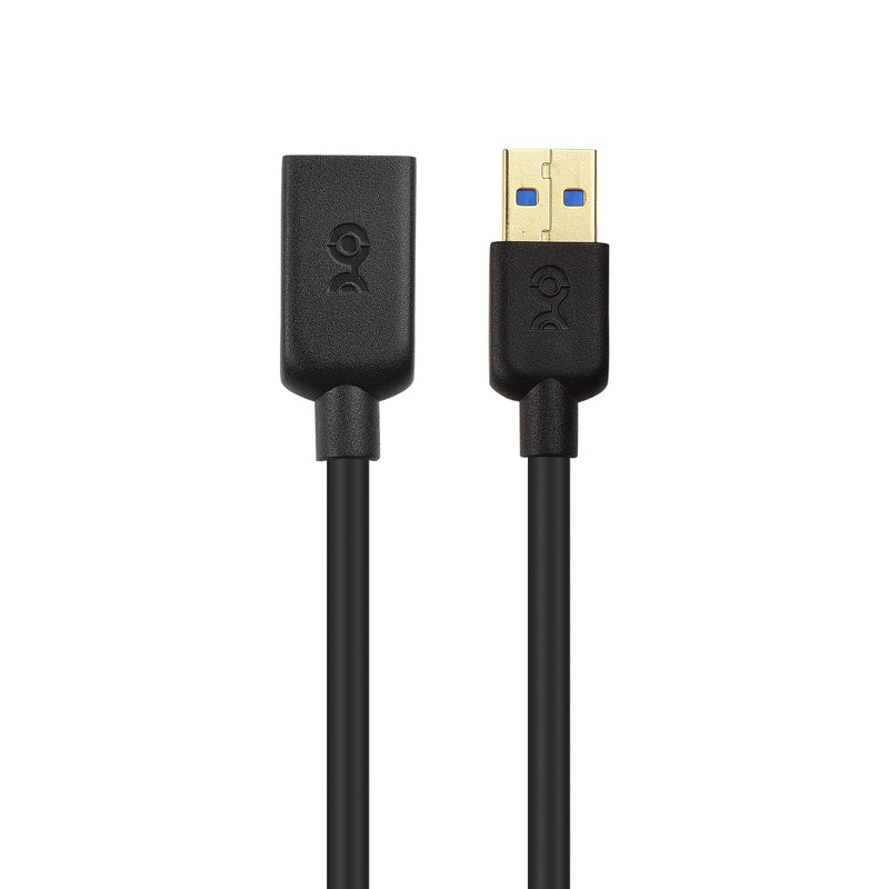 Cable Matters Long USB to USB Extension Cable (USB 3.0 Extension Cable) in Black 10 ft for Oculus Rift, HTC Vive, Playstation VR Headset and More 10 Feet 1