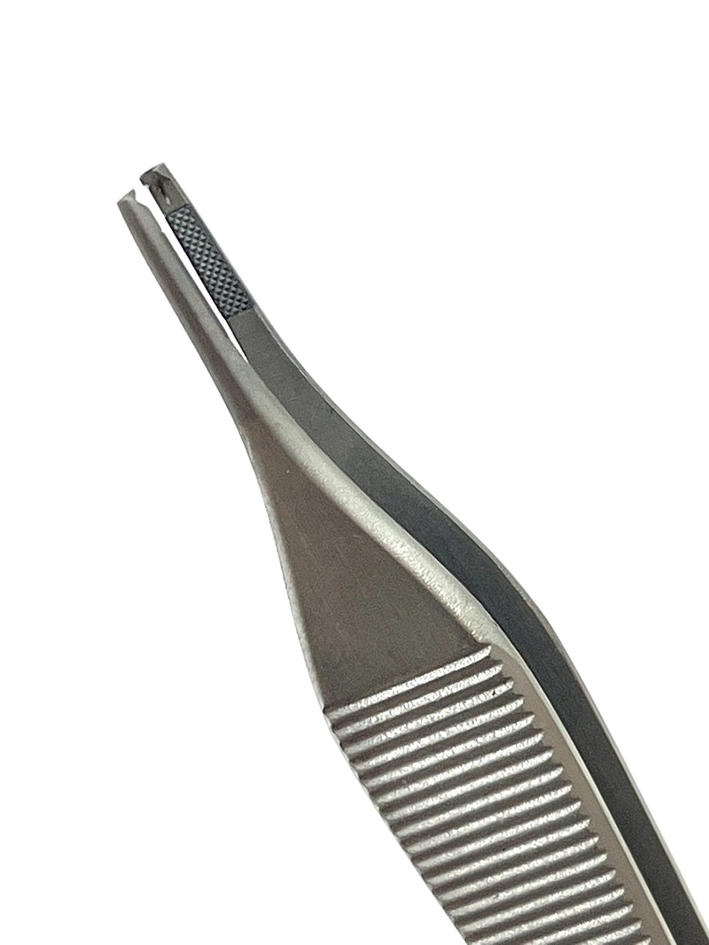 German Premium Tc Adson Tissue Forceps Toothed 1X2 4.75" Adson Kocher Configuration Surgical Veterinary Cynamed