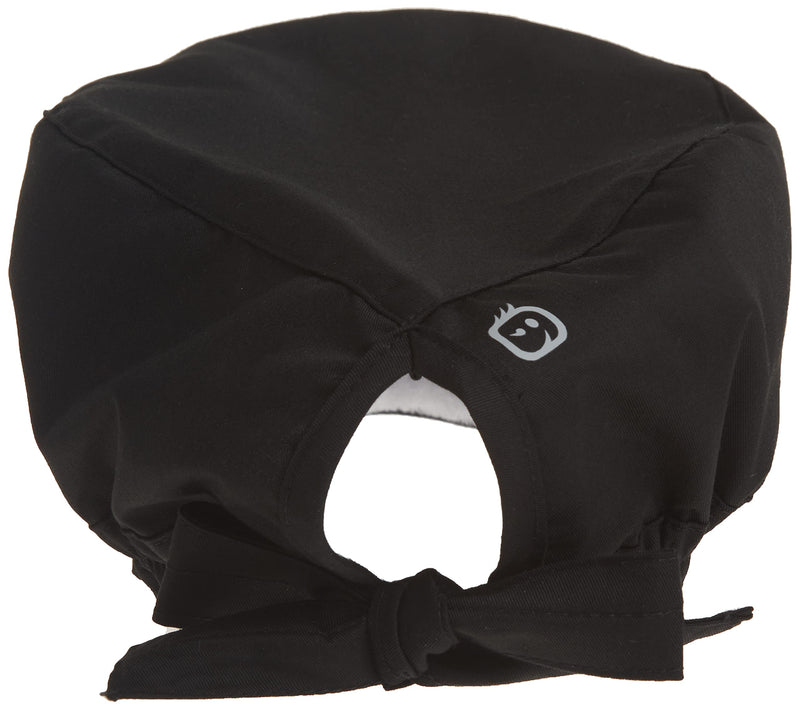 WonderWink Men's Wonderwork Unisex Scrub Cap One Size Black