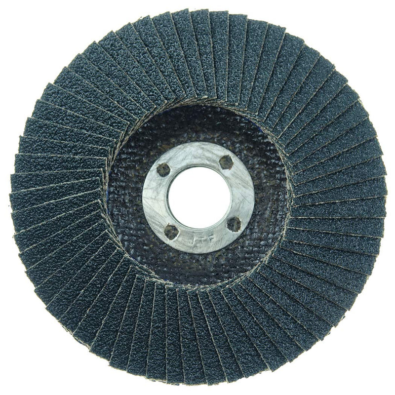 Weiler 51105 4" Tiger Paw Abrasive Flap Disc, Conical (Ty29), Phenolic Backing, 60Z, 5/8" Arbor Hole, Made in The USA (Pack of 10) 60 Grit Type 29 5/8" Arbor