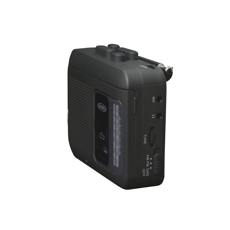 JENSEN MCR-75 Personal Cassette Player/Recorder with AM/FM Radio