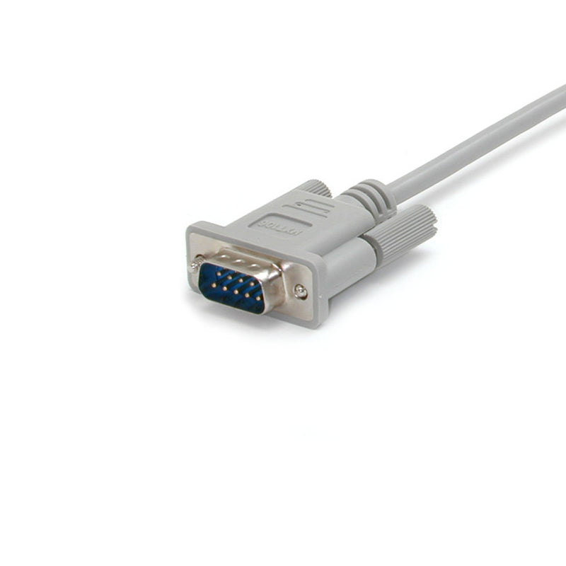 StarTech.com 15 ft Straight Through Serial Cable - - DB-9 (M) - DB-9 (F) - 15 ft - Serial extension cable - DB-9 (M) to DB-9 (F) - 15 ft - MXT106