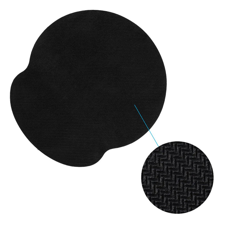 ELZO Wrist Rest Support for Keyboard & Mouse Pad Combo with Comfortable Memory Foam Padding, Nonsilp Rubber Base and Ergonomic Design for PC Computer Laptop Mac (2 Pack) 2 × for Keyboard and Mouse Black