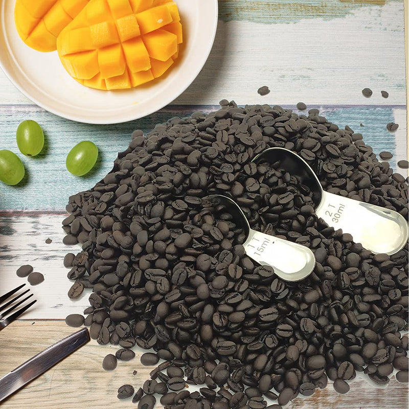 FDA 15ml Coffee Scoop Measuring Spoons 18/8 Corrosion Resistance Stainless Steel Tablespoon 1pc (1Tbsp) 1x15ml