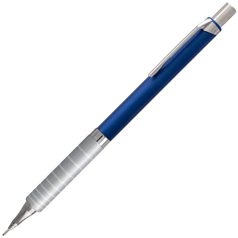 Pentel Arts Orenz Deluxe 1-Click Drafting Pencil, (0.7mm) Medium line, Blue Barrel - PP1007GCBP