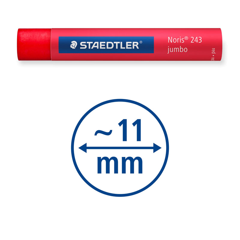 Staedtler 243 NC24 Noris Club Jumbo Oil Pastel (Pack of 24) pack of 24