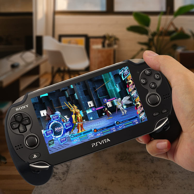 CHENLAN New Trigger Grips Hand Grip Compatible Durable Joypad Plastic Flexible Hand Grip Compatible With for PS Vita PSVita Playstation Vita 1000 (PCH-1000), black