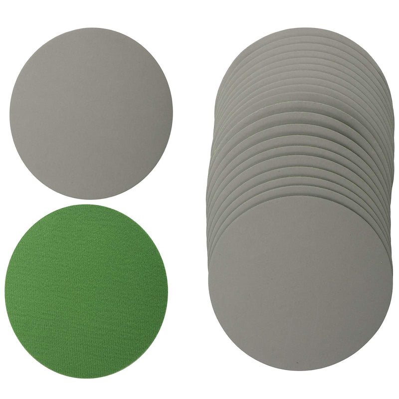 Toolly 100PCS 6 Inch (150mm) Assorted Grit High Performance Waterproof Hook & Loop Sanding Discs Sandpaper 1000/1500/2000/3000/5000 grit for Wet/Dry Sanding Grinder Polishing