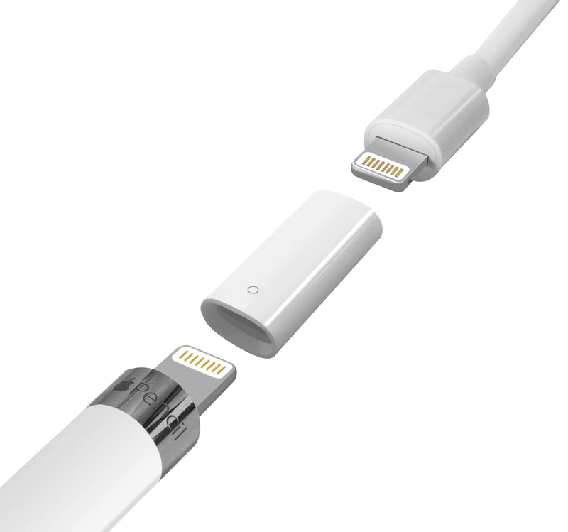 TechMatte Charging Adapter Compatible with Apple Pencil, Female to Female Charger Connector