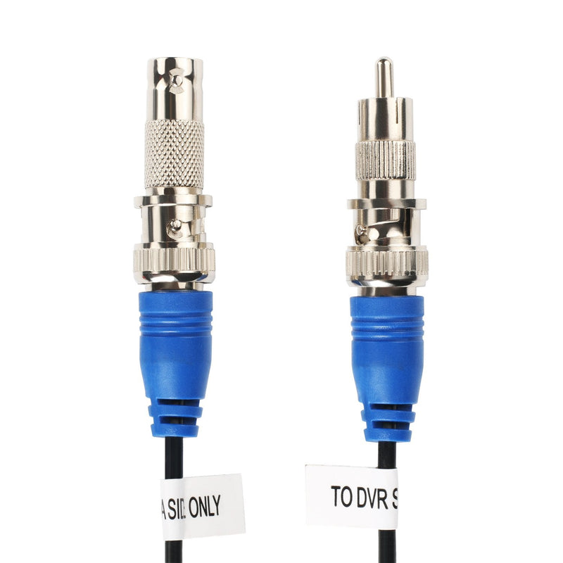 SHD 100Feet BNC Vedio Power Cable Pre-Made Al-in-One Camera Video BNC Cable Wire Cord for Surveillance CCTV Security System with Connectors(BNC Female and BNC to RCA)