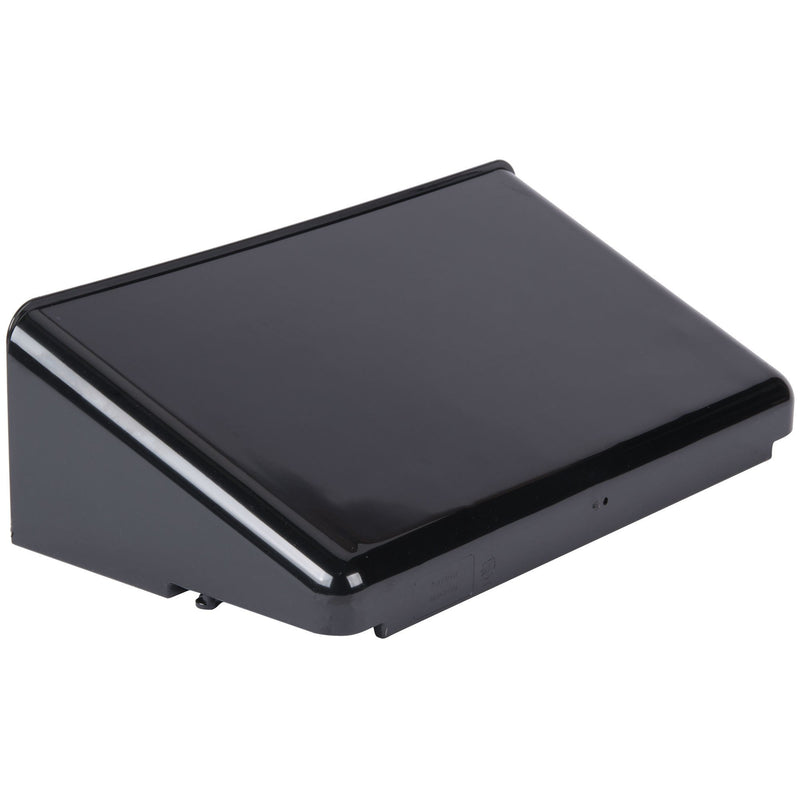 1InTheHome Single Pocket Black Wall File, Letter Size 1 Pocket