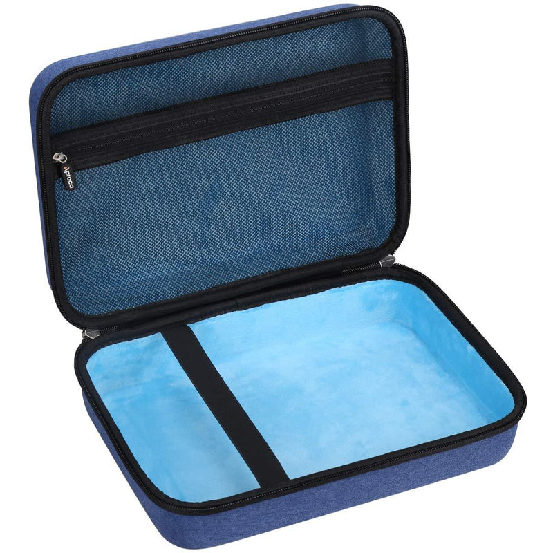 Aproca Hard Storage Travel Blue Case， for COOAU 11.5" / 12.5" Portable DVD Player