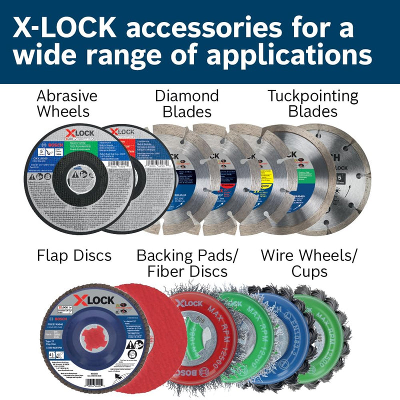 Bosch CMWX500 5 In. X-LOCK Carbide Multi Wheel