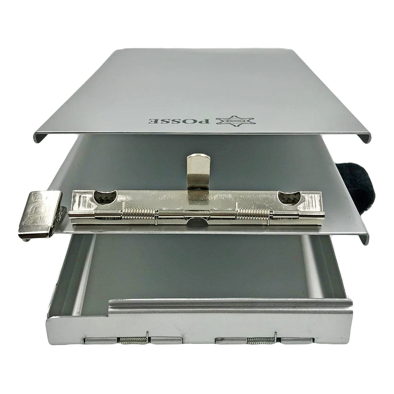 Posse Box | Ticket Tender - TTS43-CA | Compact Storage Cite Book | Rapid Cite Handling | with Driver License Holder and Heavy Duty Strap