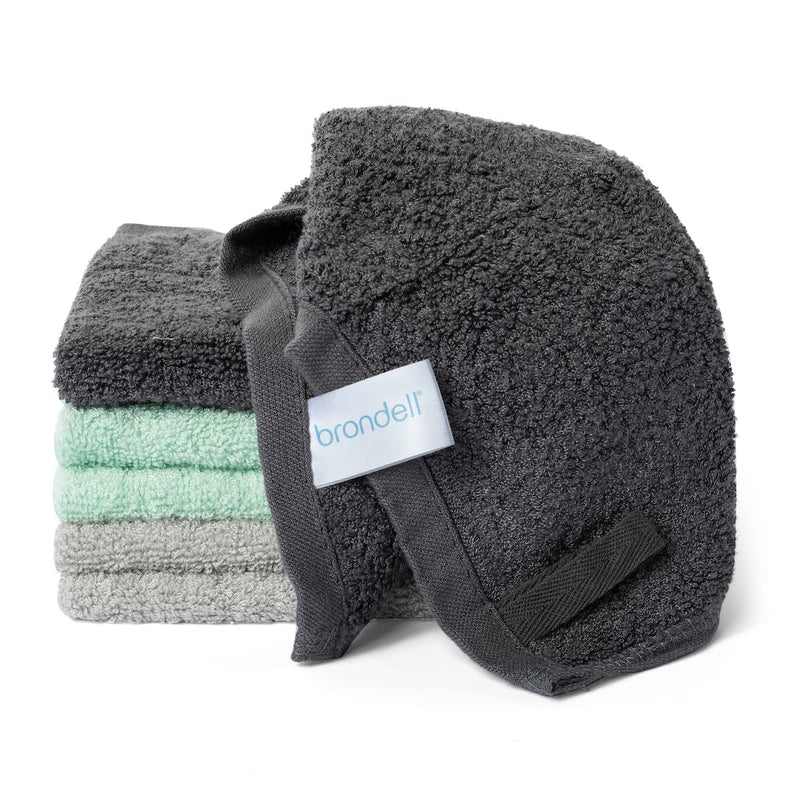 Bamboo Bidet Towels, Pack of 6, Assorted Colors