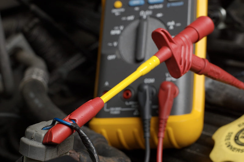 Fluke AC72 Alligator Clip Set, 1000V Voltage, 10A Current, 8mm Jaws Opening