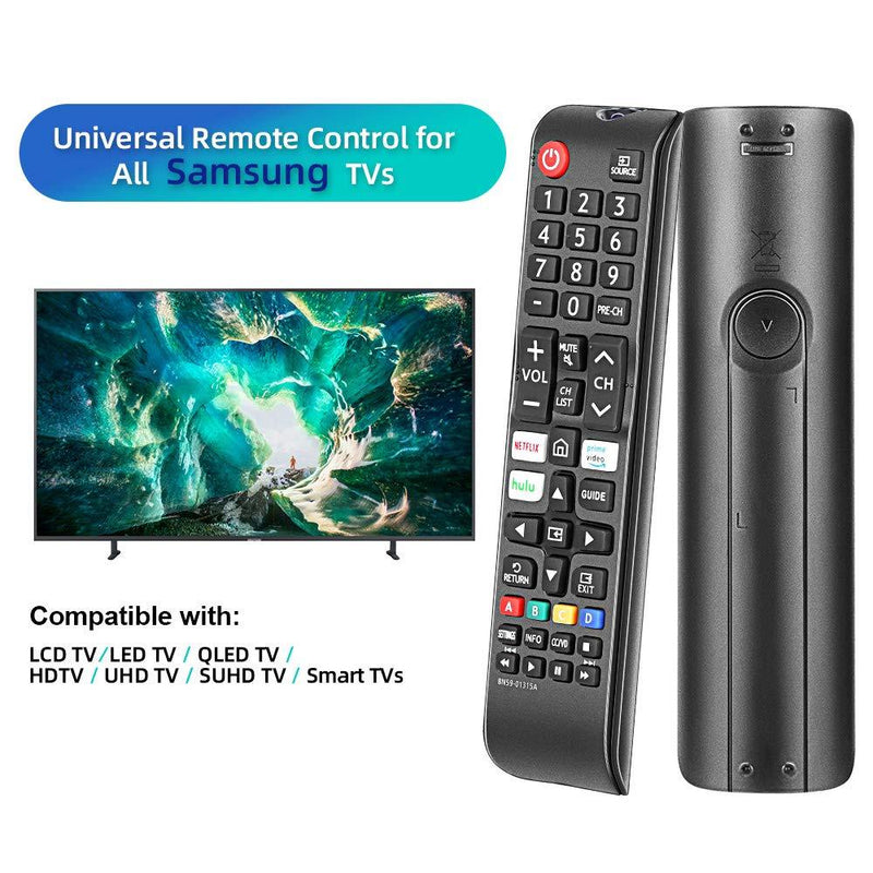Gvirtue BN59-01315A Replacement Remote Control fit for Samsung 2019 4K UHD 7 Series Ultra HD Smart TV NU43RU7100 UN43RU7200 UN43RU710D UN50RU7100 UN50RU7200 UN50RU710D UN55RU7100 UN55RU7200 UN55RU710D