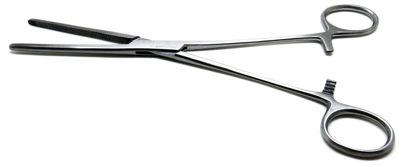 Pean Rochester Straight & Curved Forcep 8" Hemostat Surgical 2 Pcs Instruments