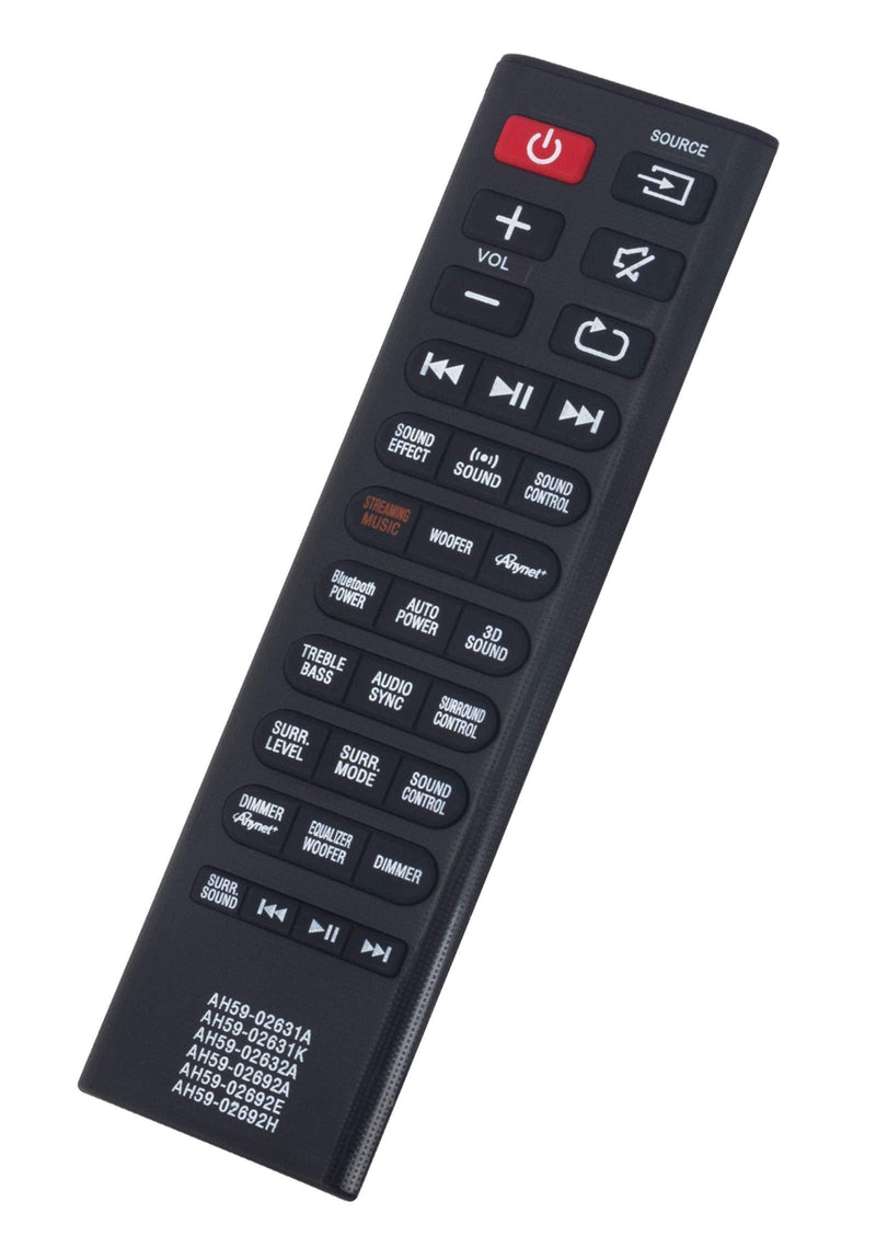 New Replace Remote AH59-02631A AH59-02631K AH59-02632A AH59-02692A AH59-02692E AH59-02692H Fit for Samsung HW-H750 HW-H750/ZA HW-H751 HWH751 HW-J551 HW-JM35 HW-J450 HW- JM6000C Sound bar Home Theater