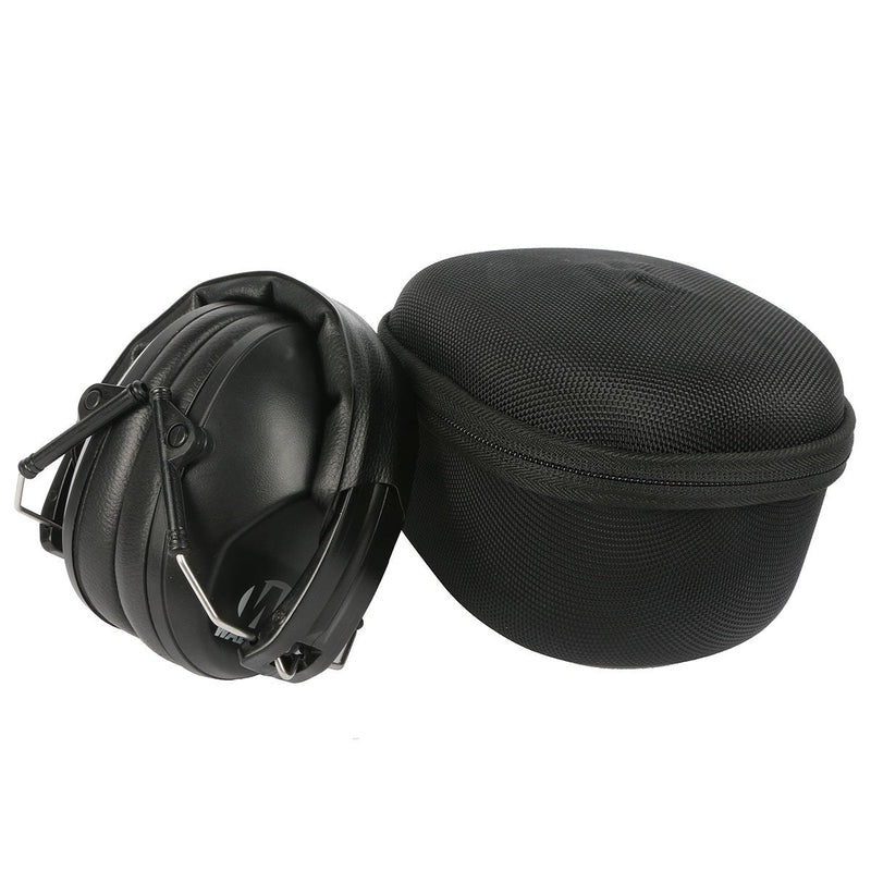 Khanka Hard Travel Case Replacement for Walker's Razor Slim Electronic Muffs Hearing Protection Earmuffs, Case Only