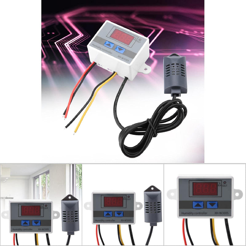 High Accuracy XH W3005 Humidity, Xh W3005 Humidistat 230V Sensor Digital Hygrometer Switch Controller 0~99% RH(12V) 12V