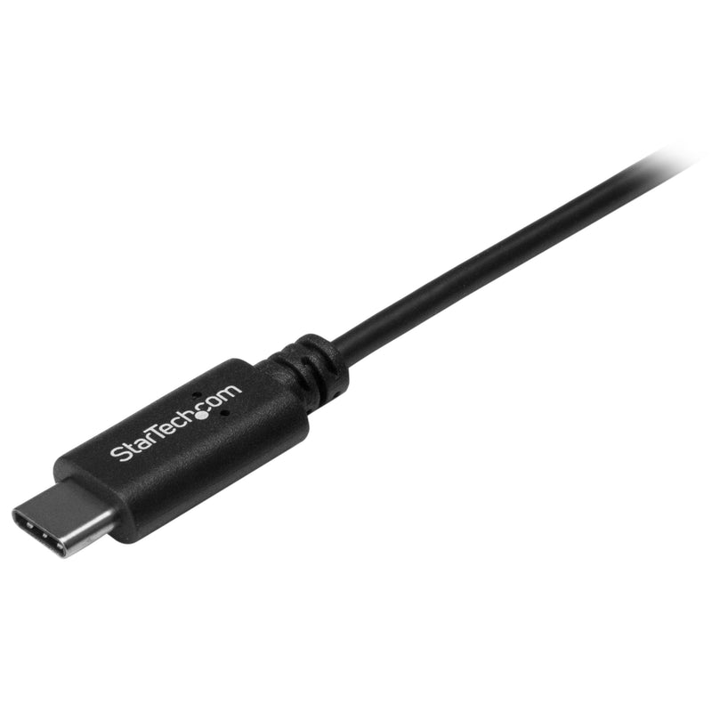 StarTech.com USB C to USB Cable - 3 ft / 1m - USB A to C - USB 2.0 Cable - USB Adapter Cable - USB Type C - USB-C Cable (USB2AC1M),Black 1 Pack