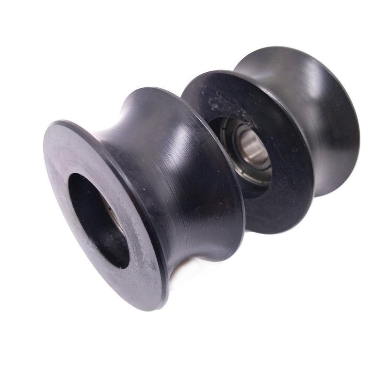 4X 0840UU 8mm 8x40x20.7mm Groove Guide Pulley Sealed Rail Ball Bearing