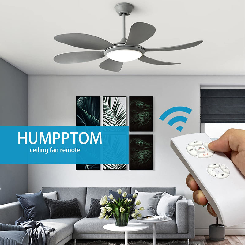 Ceiling Fan Remote Control Kit, Universal Small Size Receiver Fit for Hampton Bay Harbor Breeze Hunter Dimmable DIMMER-2 Pack Small Size Kit Dimmer(2PACK)