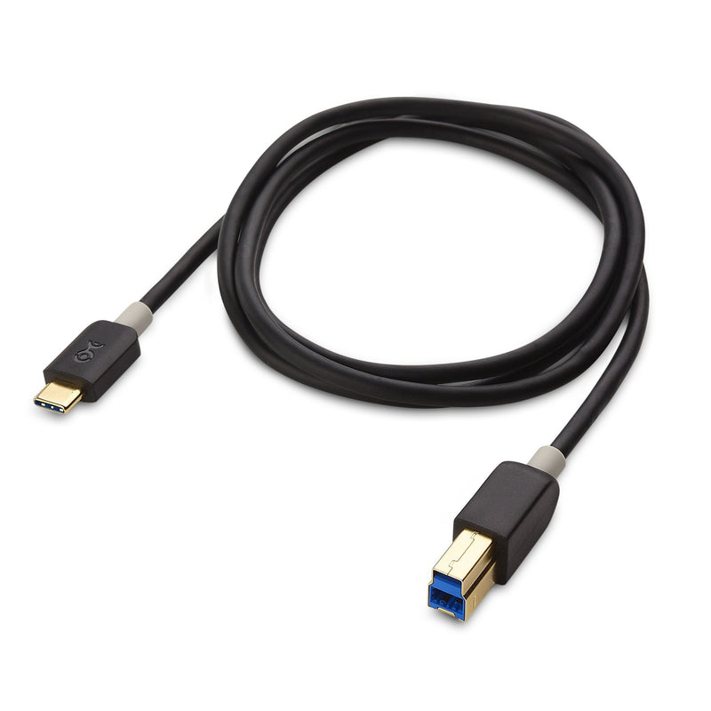 Cable Matters USB C to USB B 3.0 Cable (USB C to USB Type B 3.0, 3.0 USB B to USB C) in Black 3.3 Feet 3.3 ft