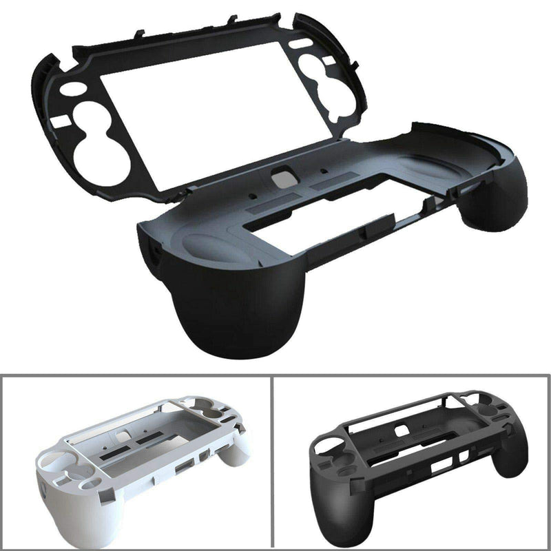 L2 R2 Trigger Hand Grip Shell Controller Protective Case for Sony Playstation PS Vita 1000 (Black) Black